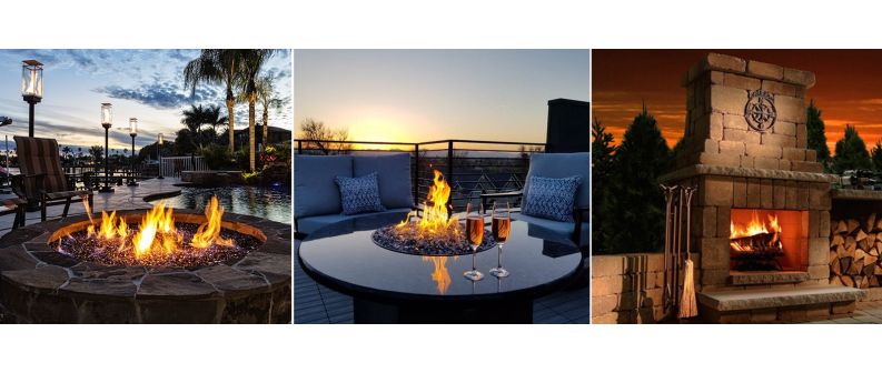 Outdoor Fire Pit, Outdoor Fire Table, or Outdoor Fireplace? That is the question. 